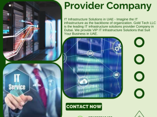 IT Infrastructure Solutions in Dubai +971558519493