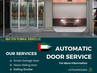 Automatic Door Service Dubai, UAE | Gold Tech LLC
