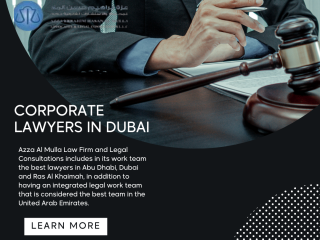 Corporate lawyers in dubai