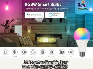 لمبة واي فاي اليكسا لمبة ذكية wifi smart bulb في اسكندرية