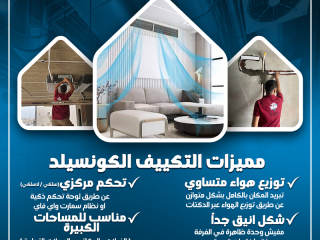 كاريير كونسيلد يمنحك حل تبريد متكامل يجمع بين القوة في الأداء والحفاظ على أناقة المكان