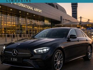 Rent Mercedes E200 with driver for premium guests from Four Seasons First Residence to the airport.