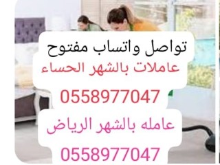 شغالات بالشهر الحساء رخيصات 0558977047